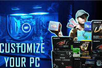 create a list of components for your custom PC