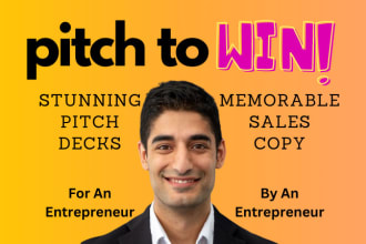 coach you on your startup pitch presentation