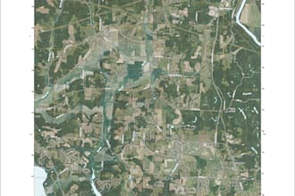deliver a digital USGS Topographic image map