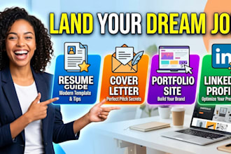 provide professional resume writing services and portfolio