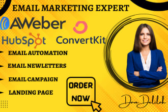 be your email marketer on aweber omnisend convertkit hubspot