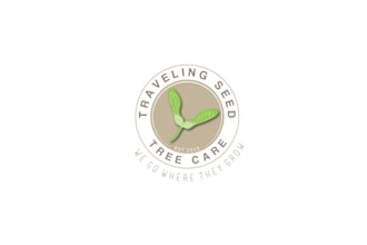 design traveling seed logo