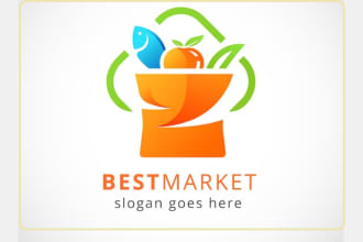 design creative marketing logo for your business