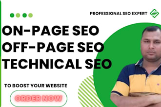 do complete on page, off page, and technical SEO services
