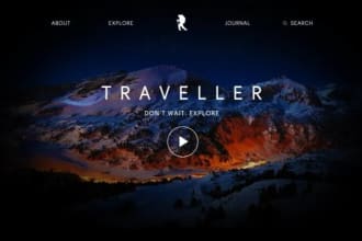 create responsive website in html, css, js and bootstrap