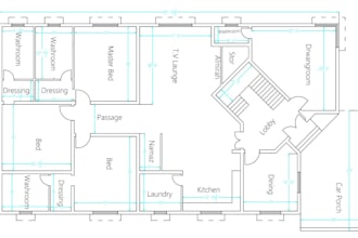 create buildings designs and drafting on autocad and revit