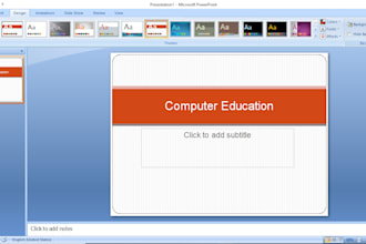 make attractive multimedia presentations for you