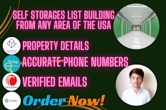 build self storages list