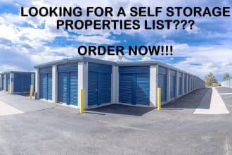 provide you self storages list