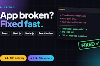 fix react, node, react native bugs