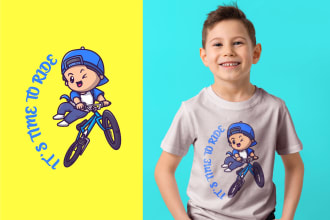 design unique baby and kids t shirts