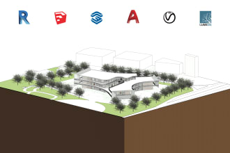 do revit bim and sketchup 3d models with realistic renders