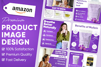 design professional amazon listing images, amazon product infographic pictures