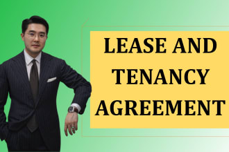 draft lease and tenancy agreement