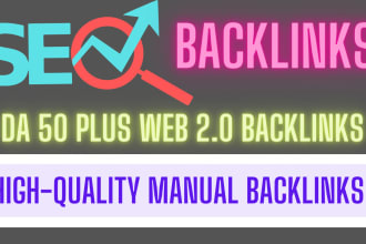 create high da web 2 0 backlinks