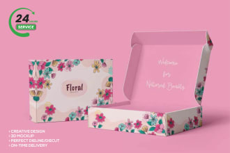 do packaging box design, mailer box and subscription box design for your product