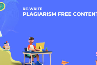 reword and rewrite content without plagiarism