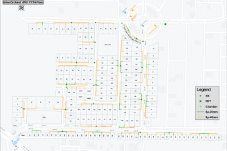 digitize and bifurcation of satellite images or scanned gis map