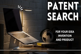 do a patent search or trademark for your product