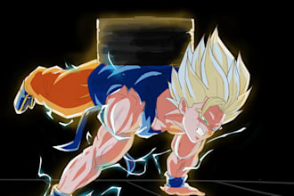 do any dragon ball illustration for you