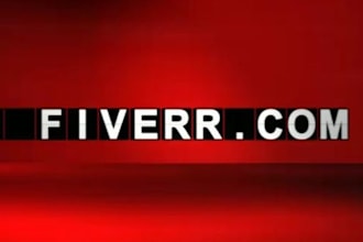make this flip text video with your title or website url
