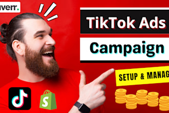 run tiktok ads campaign, manage tiktok ads, tiktok advertising for sales