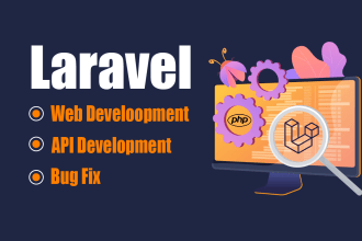 develop or customize laravel website and web application