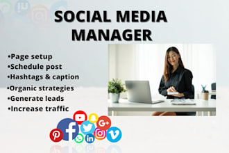 be your social media manager
