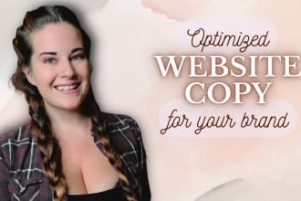 write stimulating and unique website copy