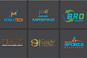 design unique corporate logo and brand book package