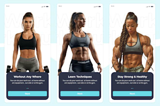 do clean and modern app, product ui ux design in figma