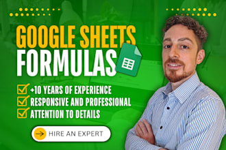 build your google sheets formulas