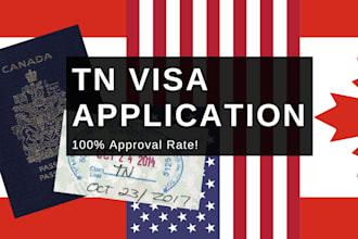 create your tn visa application, 98 percent success rate