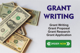 do grant proposal, grant writing, grant research application