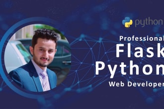 develop django, flask apis and web solutions with expertise