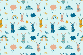 Hot Deals!  design seamless patterns for kids and baby