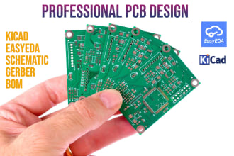 design pcb in eagle, easyeda, and kicad, can add some value