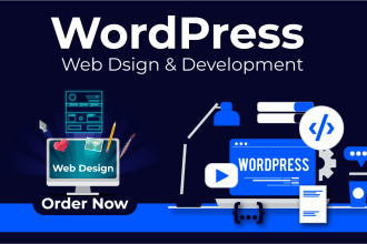 design responsive and clean wordpress website