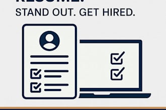 design professional, creative resumes to land your dream job