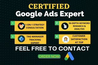 setup and manage your google ads adwords PPC campaigns