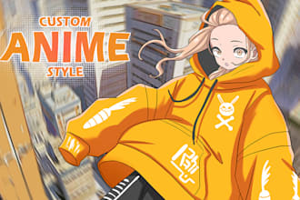 draw anime pfp, original character, furry or fanart