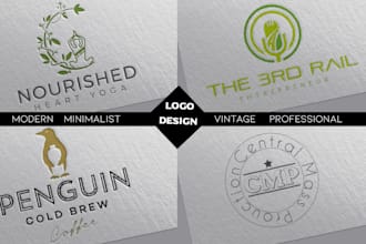 create an elegant bakery yoga and website logo