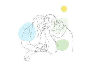draw continuous one line art minimalist line art illustration