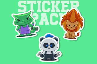 design top quality sticker pack