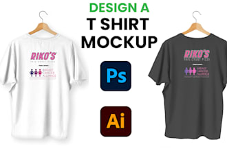 create smart object photoshop t shirt mockup design