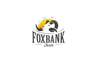 create an iconic foxbank logo