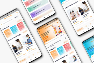 develop home services, business, handyman booking flutter app with admin panel