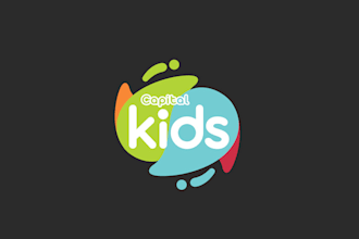design an exciting and modern logo to appeal to kids