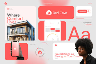 design a brand logo, branding kit and brand identity