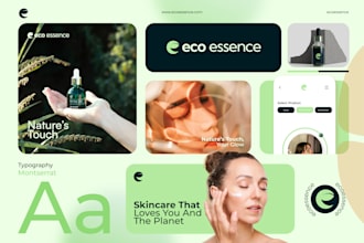 design brand identity for business logo with branding